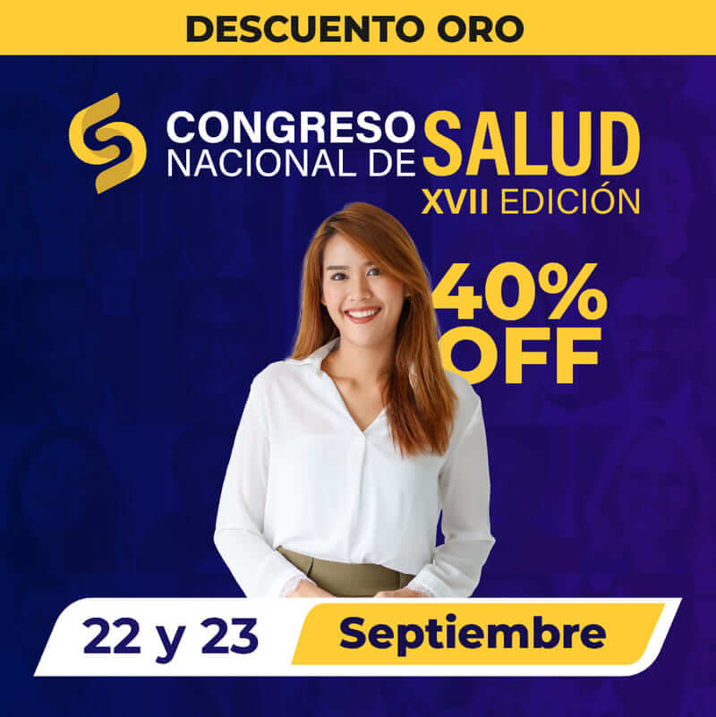 Congreso Nacional de Salud Consultorsalud 2022 - descuento ORO