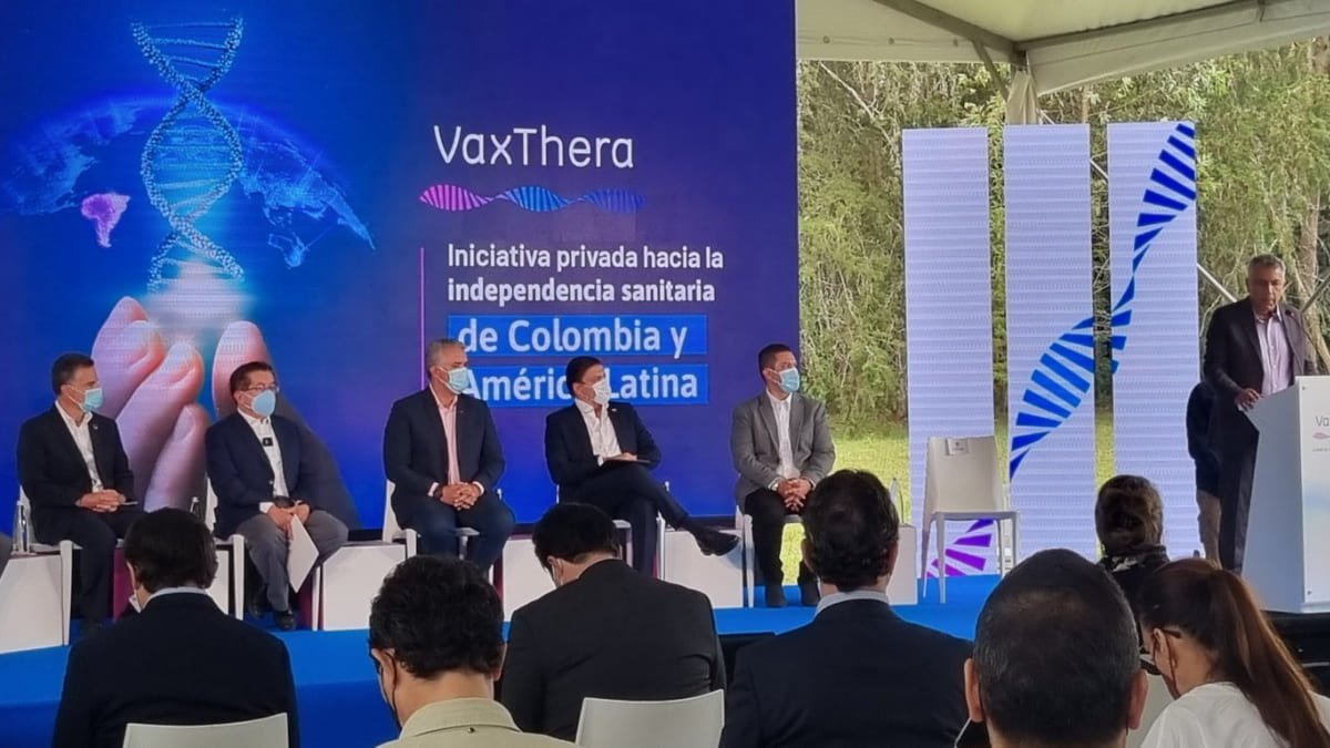 Inicia construccion planta de VaxThera para produccion de vacunas colombia