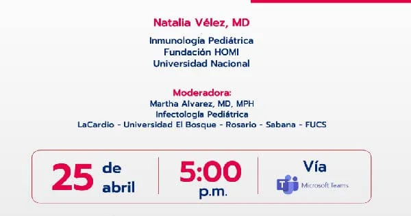 Charla de infectología en inmunodeficiencias primarias