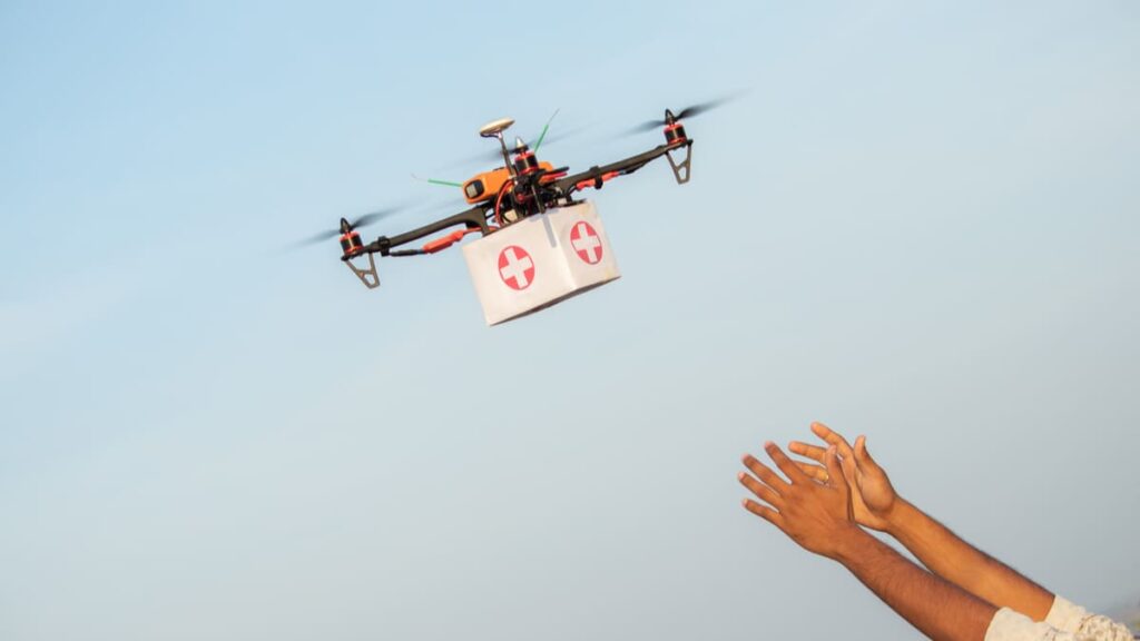 India publica guía sobre uso de drones para entrega de suministros médicos