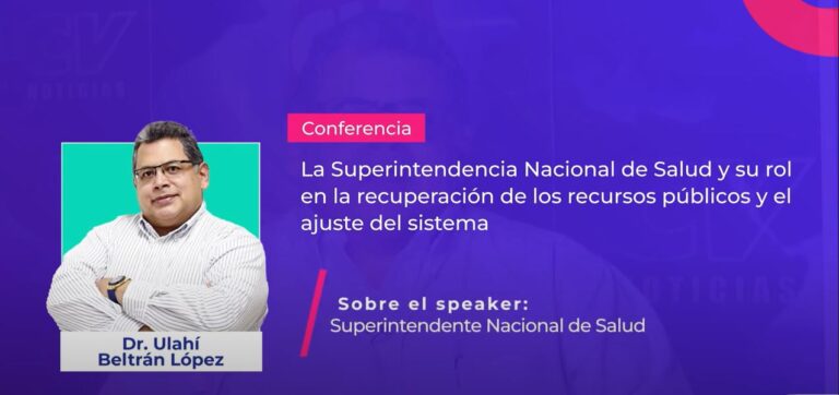 CONSULTORSALUD entrevista al Dr. Ulahí Beltrán, superintendente nacional de salud