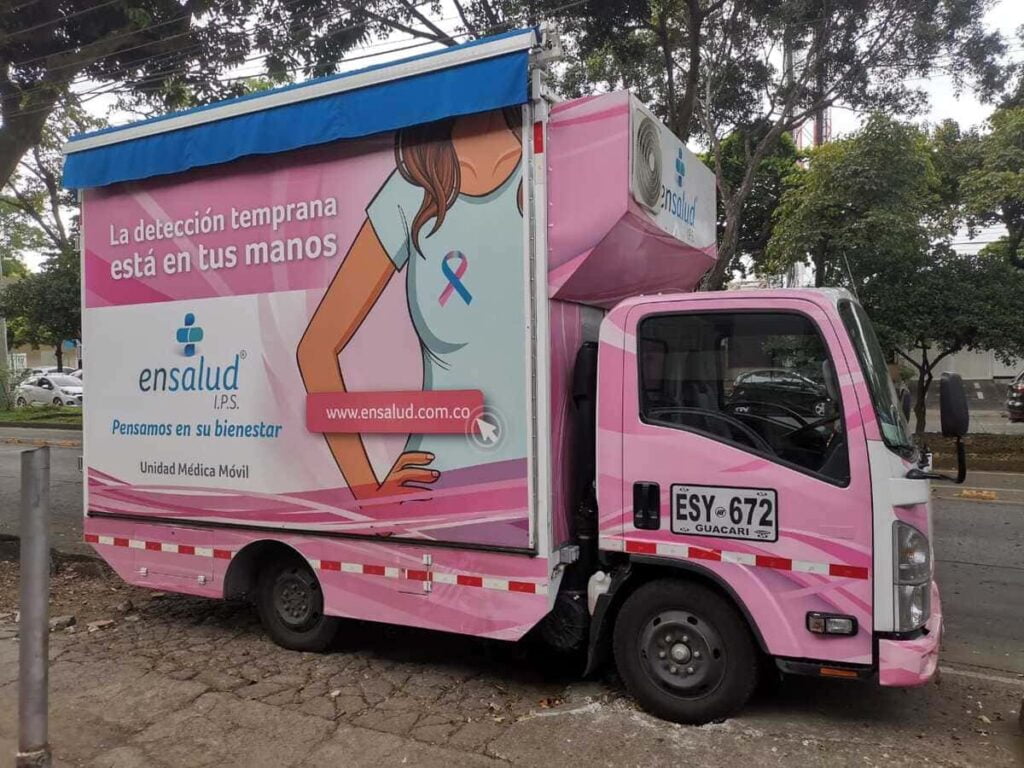 IPS Ensalud integra unidades móviles para la detección temprana del cáncer de mama