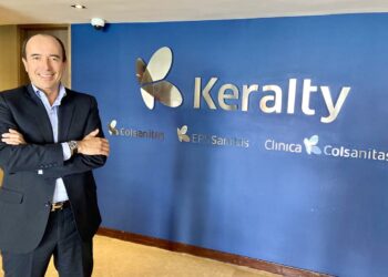 Sergio González, se posesiona como presidente de Keralty Colombia