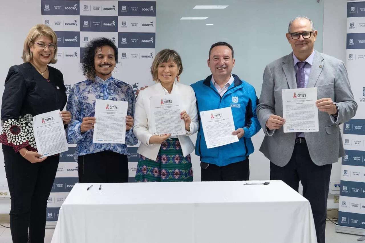 Bogotá se vincula a la Declaración de Sevilla para erradicar el VIH