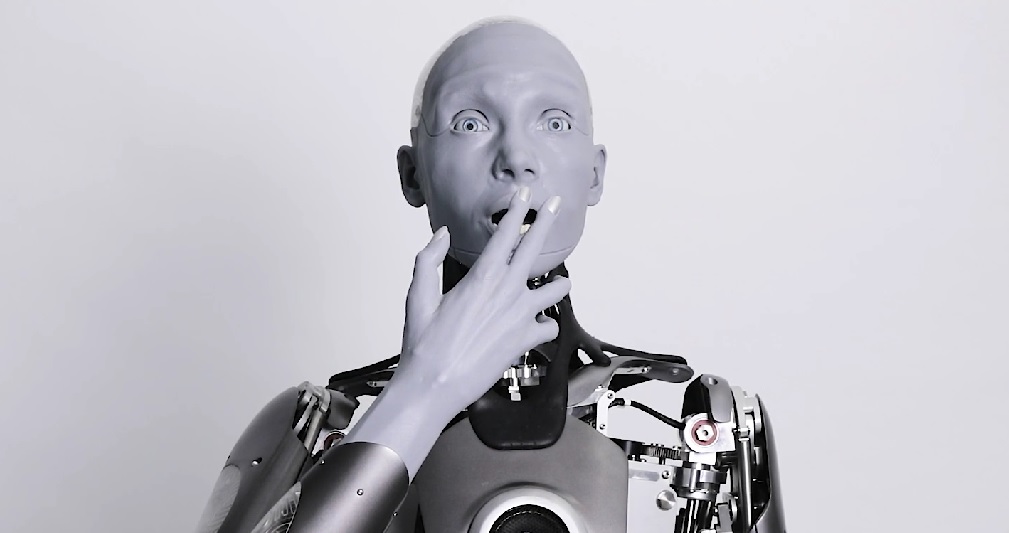 Ameca robot humanoide