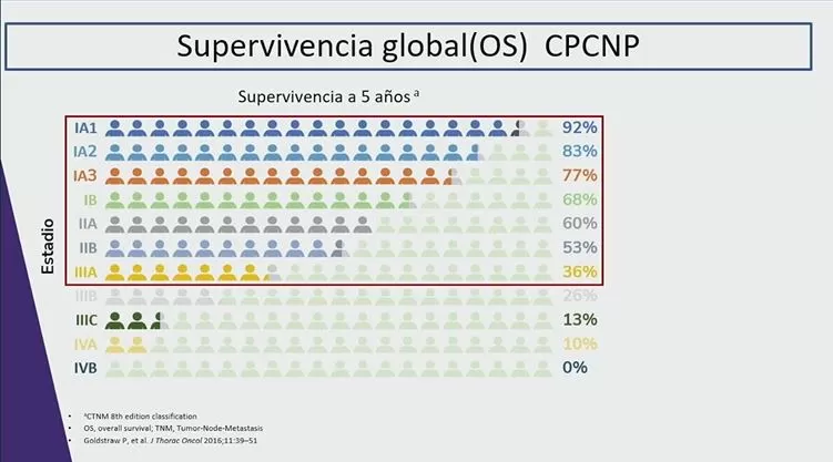 Hallazgos del estudio Impower010: adyuvancia en cáncer de pulmón 1 supervivencia cancer de pulmon