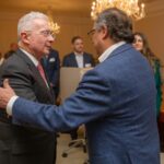 Reunión entre Petro y Uribe culminó sin acuerdos sobre reforma a la salud. Foto Radio Nacional Twitter