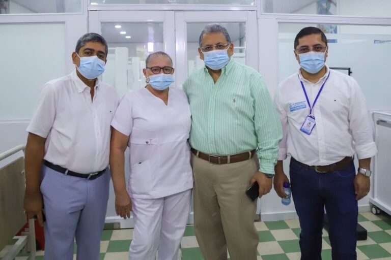Supersalud verifica operación del Hospital Rosario Pumarejo de López