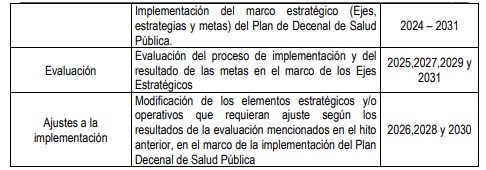 implementacion plan decenal 2 1