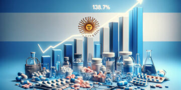La facturación de la industria farmacéutica en Argentina incrementó en un 138,3% en 2023