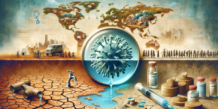 Escasez de agua potable y vacunas aumenta el riesgo de cólera en el mundo