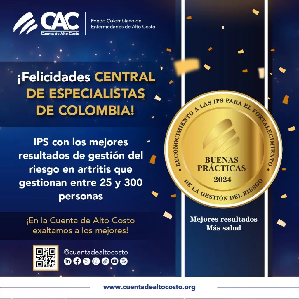 CAC premió a las IPS con mejor gestión de riesgo en el país 4 GNK6Jn7XMAAHj8I