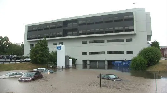 Catastrófica inundación en el Hospital Norwood