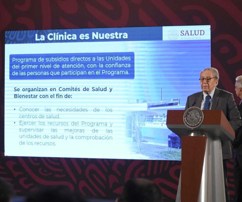 México fortalece la salud pública: 11.947 centros de salud reciben recursos del programa ‘La Clínica es Nuestra’