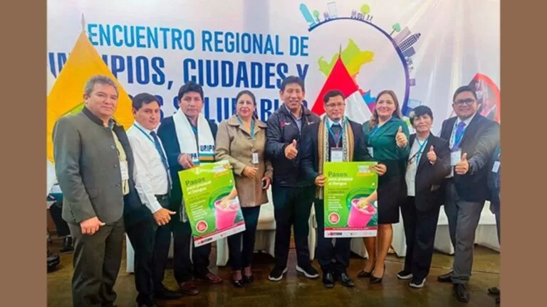 Minsa impulsa la Red Nacional de Municipios Saludables en Perú