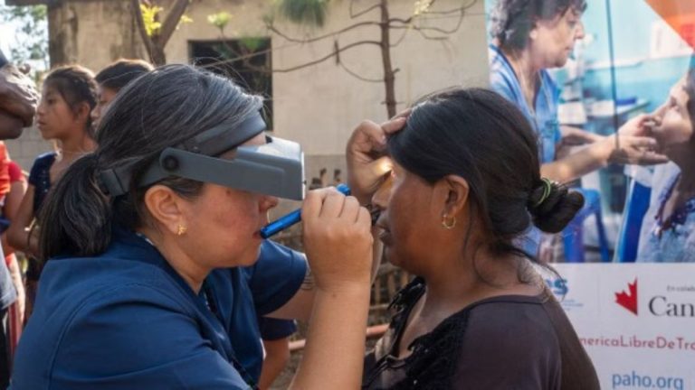 Seis países fortalecen sus capacidades para la eliminación del tracoma en las Américas