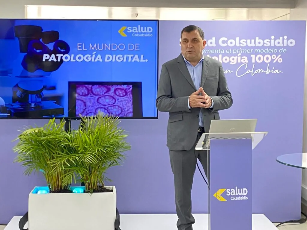 Salud Colsubsidio lanza el primer modelo de patología 100% digital en Colombia y transforma el diagnóstico clínico en el país 1 Carlos Uruenasubdirector Salud Colsubsidio