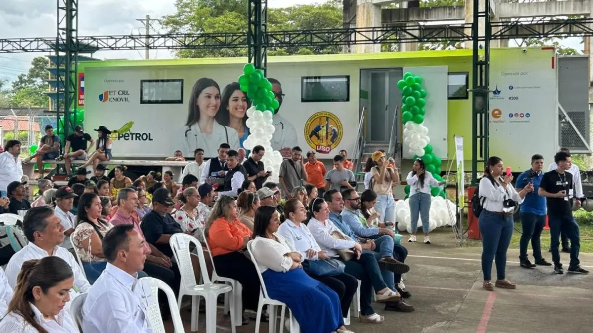 Ecopetrol y USO despliegan Unidad Móvil de Salud en el Meta para atender a 20.000 habitantes vulnerables
