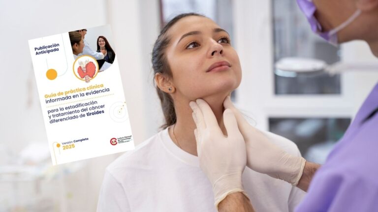 Guía de Práctica Clínica 2025 optimiza diagnóstico y tratamiento del cáncer de tiroides en Colombia