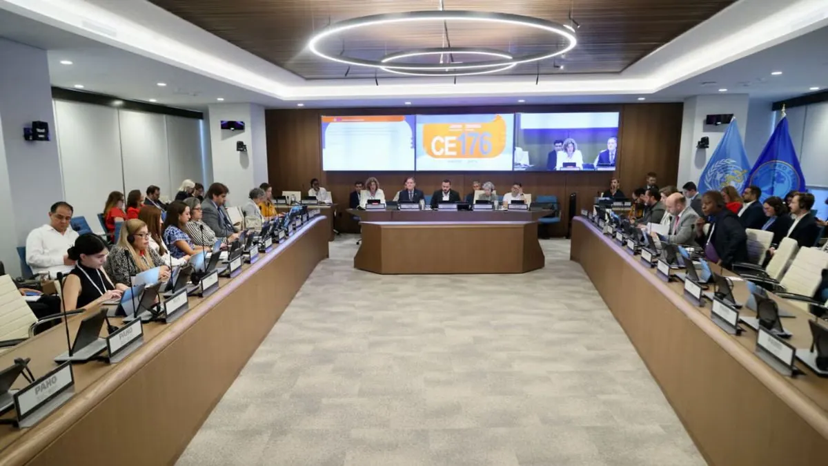 OPS concluye Comité Ejecutivo con decisiones clave para la salud regional