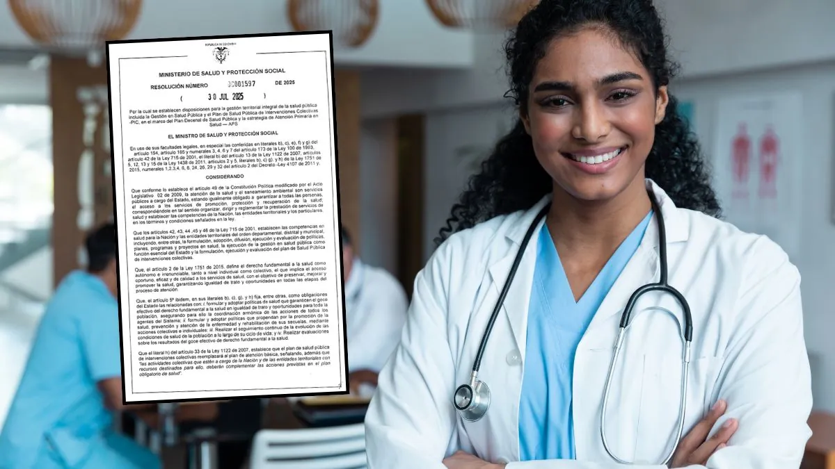 Nuevo marco técnico para la gestión territorial integral de la salud pública en Colombia - Resolución 1597 de 2025
