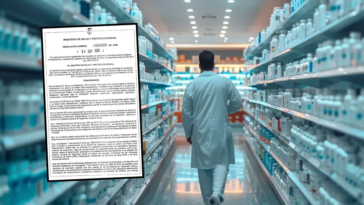 El nuevo marco que redefine la operación de gestores farmacéuticos y operadores logísticos en Colombia - Resolución 1809 de 2025