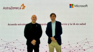 AstraZeneca y Microsoft sellan una alianza estratégica para impulsar la IA en salud