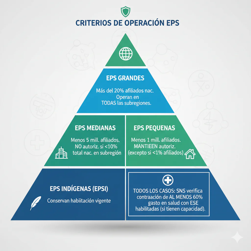 Minsalud redefine la operacion de las EPS y autoriza al Gobierno a reasignar afiliados ¿que deberan hacer las entidades para conservar su habilitacion Resolucion 2161 de 2025