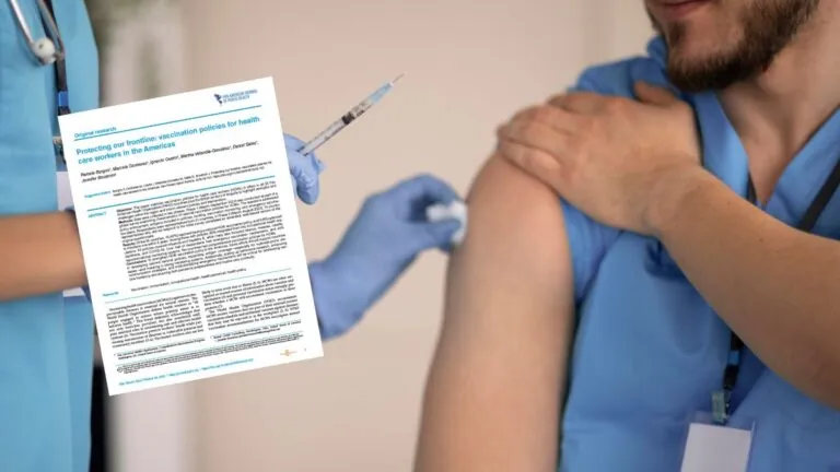 Políticas de vacunación del personal de salud en las Américas avances, vacíos y retos para fortalecer la primera línea de defensa