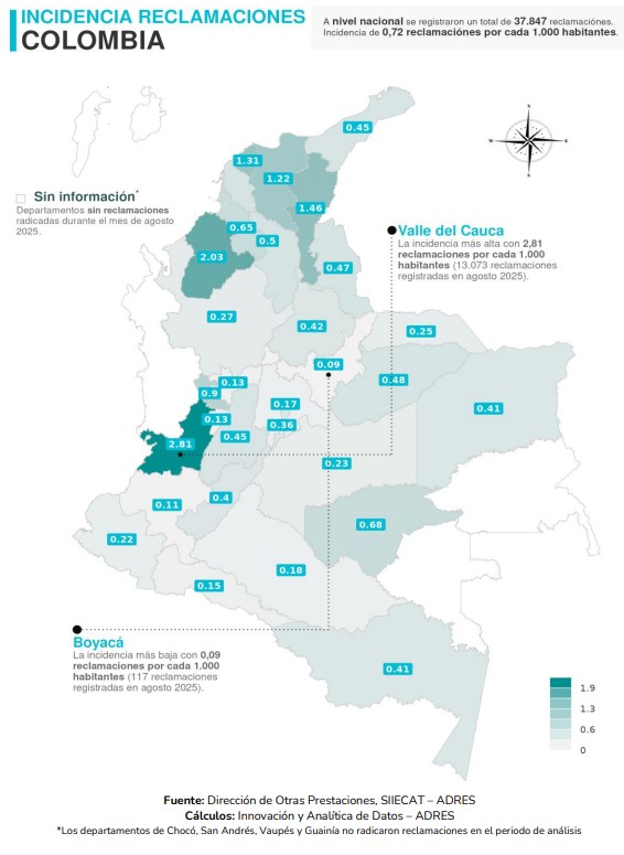 ADRES reporta giros por $38 mil millones en agosto por reclamaciones de accidentes de tránsito 2 adres 02