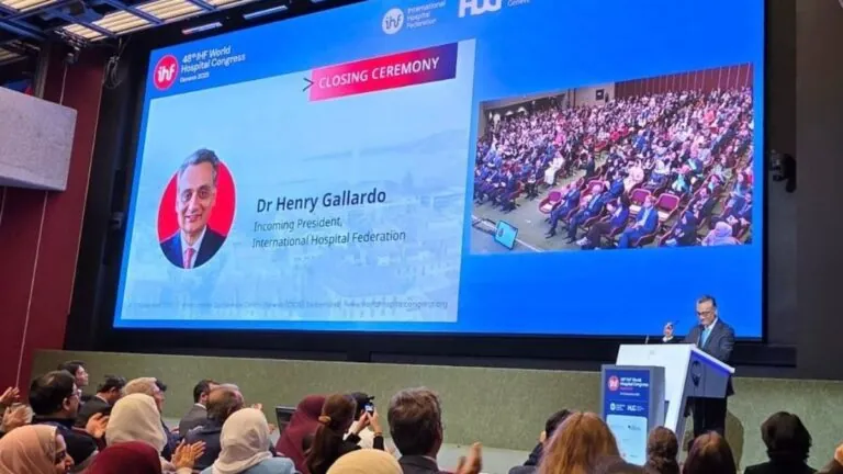 Henry Gallardo se convierte en el primer colombiano en liderar la presidencia de la International Hospital Federation
