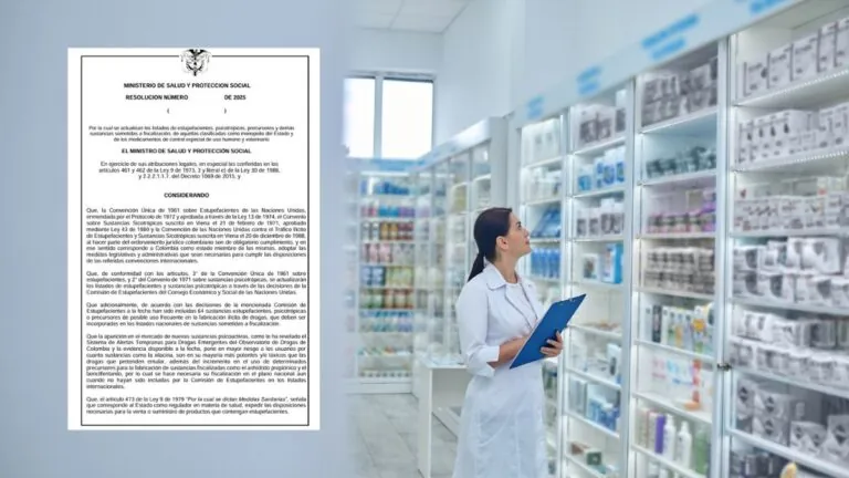 MinSalud actualiza el listado de estupefacientes, psicotrópicos y medicamentos de control especial en Colombia - Proyecto de resolución