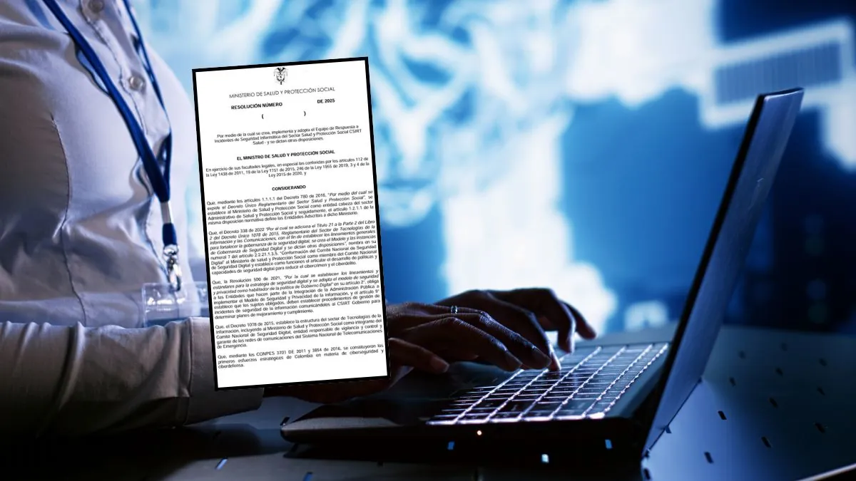 Nace el CSIRT Salud nuevo equipo de respuesta ante ciberataques en el sistema de salud colombiano - Proyecto de resolución