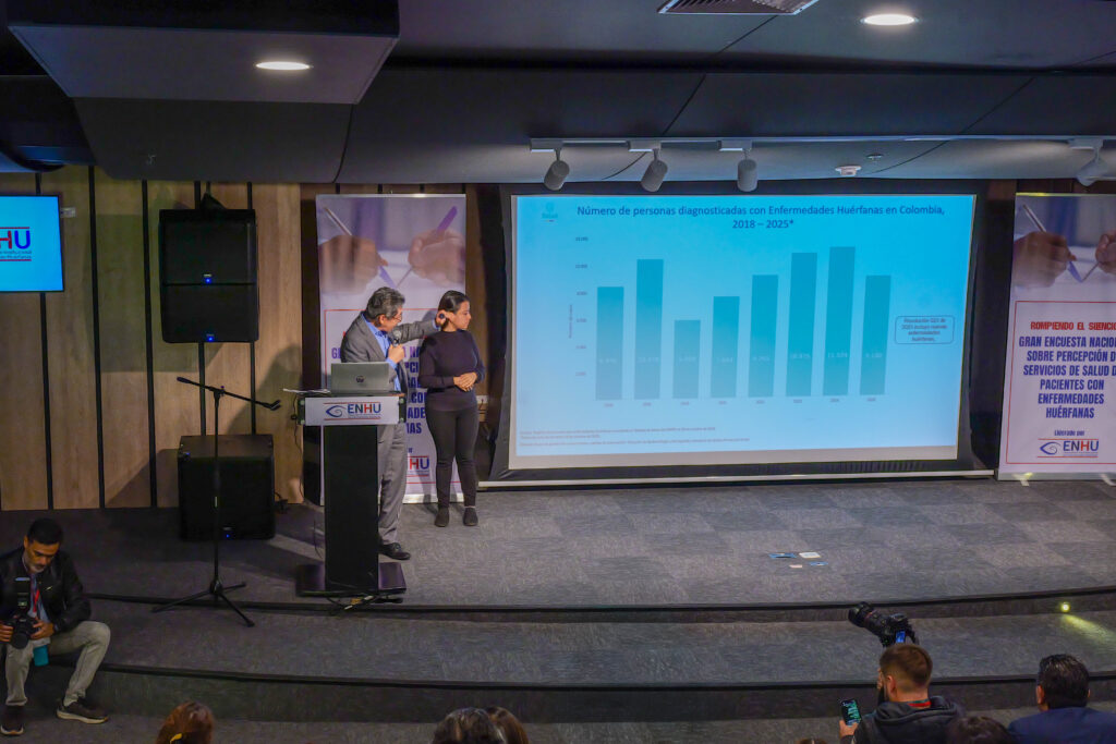 Viceministro Urrego defiende avances en atención a enfermedades huérfanas y pide no frenar la reforma a la salud 1 Pacientes con enfermedades huerfanas percibe un deterioro del sistema de salud en Colombia 01