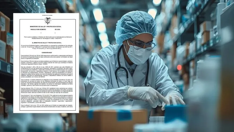 Proyecto de resolución del SISCAATS MinSalud plantea sistema para centralizar alertas de desabastecimiento de tecnologías en salud