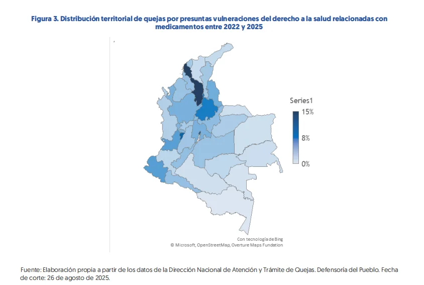 Radiografía de la Defensoría del Pueblo: el 90% de los pacientes no recibe sus medicamentos y las tutelas por salud aumentaron un 34% en el último año 1 image 9