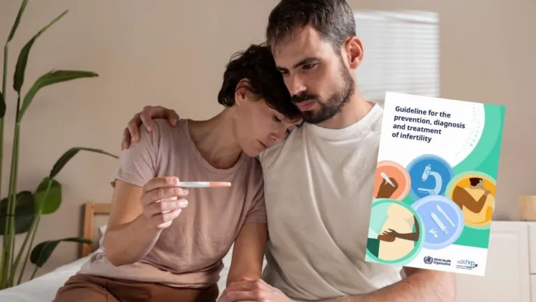 La OMS advierte que 1 de cada 6 personas enfrenta infertilidad y publica su primera guía global