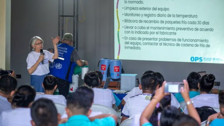 OPS y Canadá entregan 1.000 equipos de cadena de frío a 18 países de las Américas