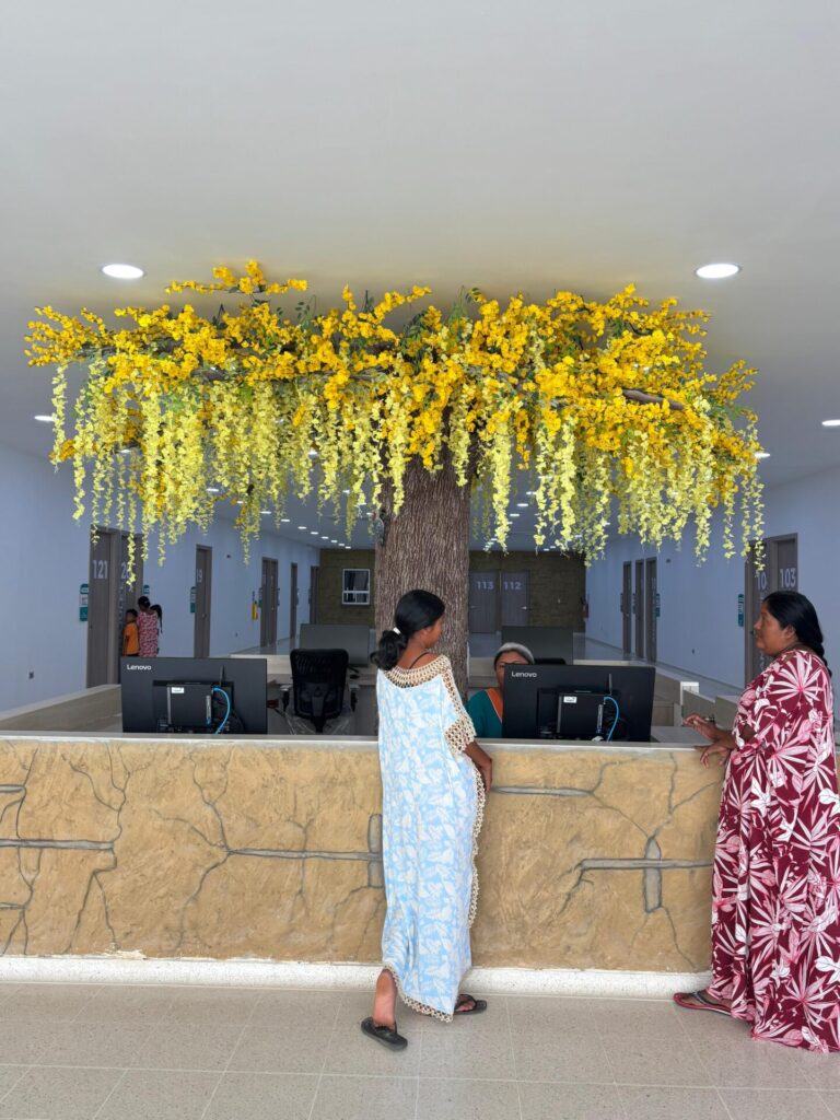 El primer Hospital Indígena del país inicia atenciones para las comunidades Wayuu de La Guajira 2 PRIMERAS USUARIAS