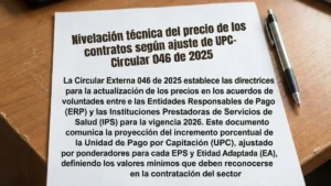 Cepal advierte sobre pobreza y desempleo en América Latina 2 Precio de los contratos de salud 2026 según ajuste de UPC- Circular 046 de 2025