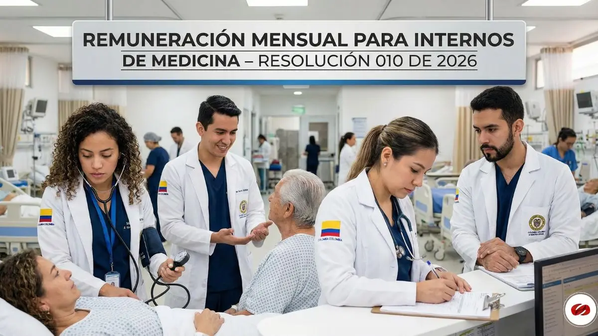 Resolucion No 010 de 2026 - reporte del giro de la remuneracion mensual de los internos de medicina