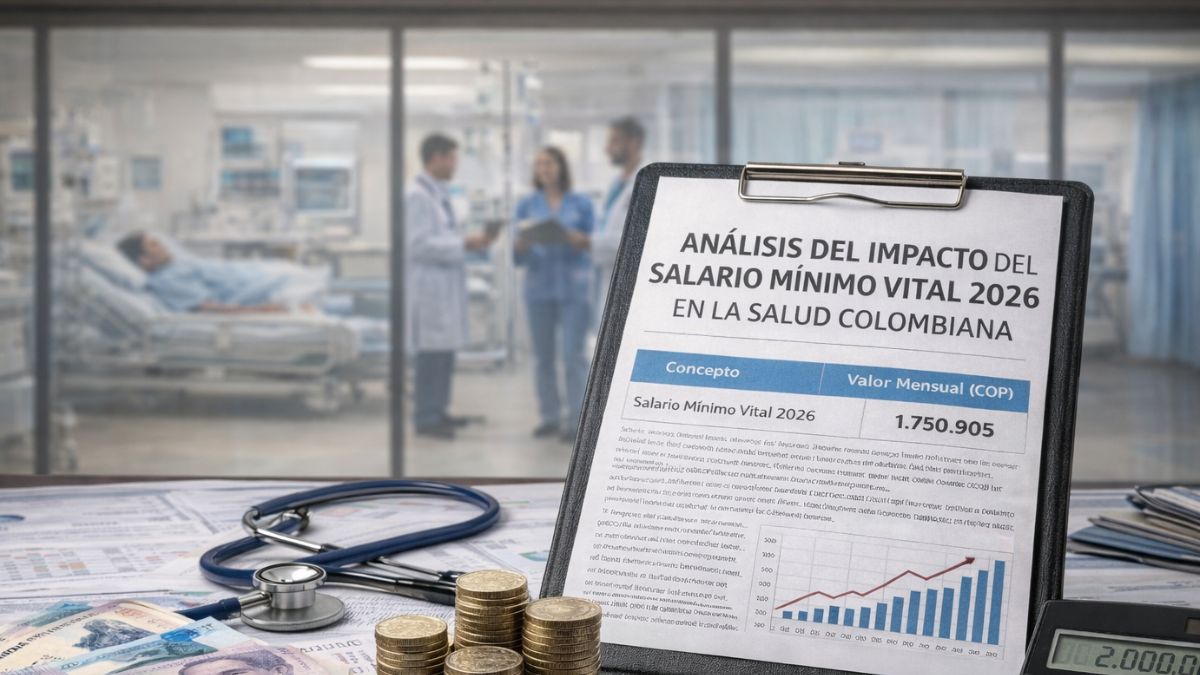 Análisis del impacto del salario mínimo vital 2026 en la sostenibilidad y operación del sistema de salud colombiano