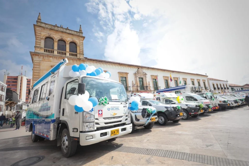 Boyacá refuerza su red pública con 34 vehículos de transporte asistencial 1 Boyaca fortalece la salud territorial con entrega de vehiculos de transporte asistencial 1