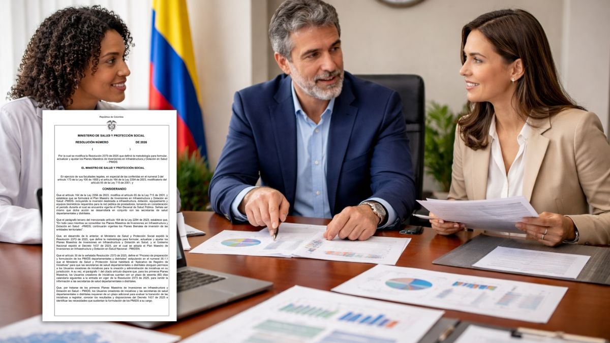 MinSalud propone cambiar el inicio del plazo de 60 días para reportar proyectos de inversión en salud en los territorios