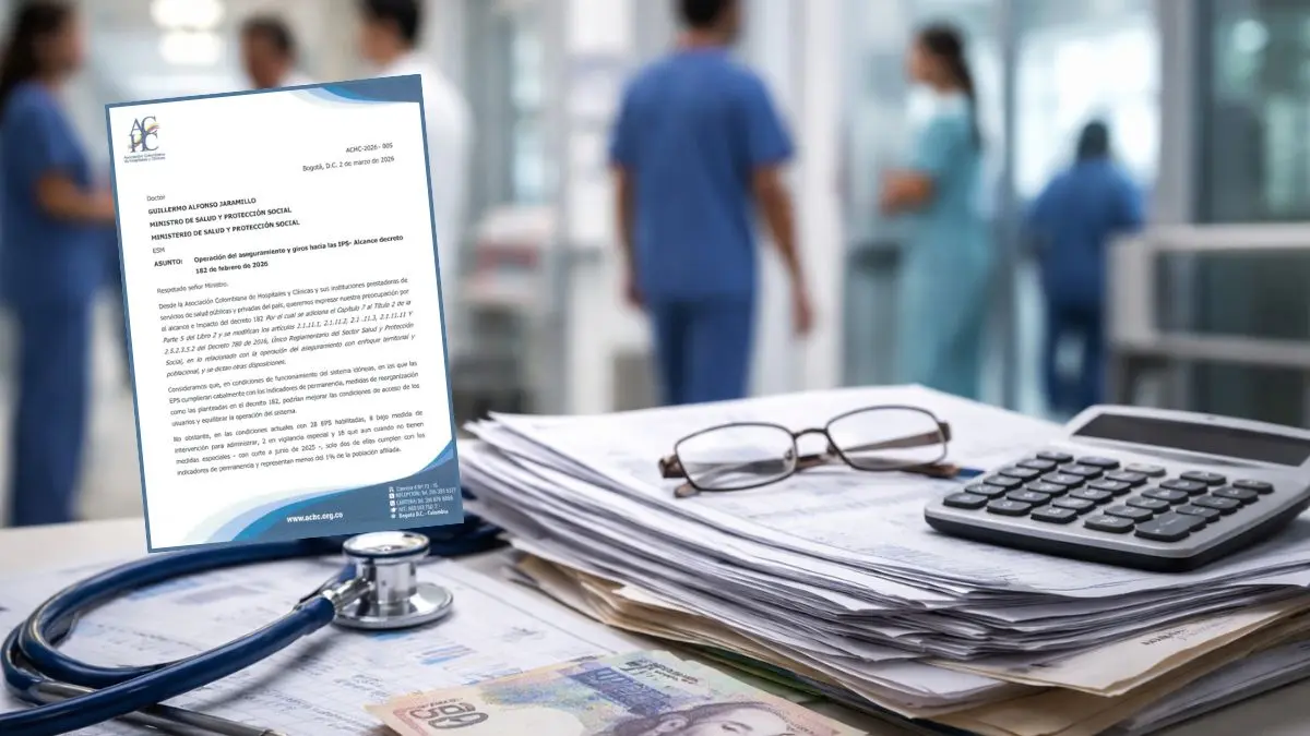 ACHC advierte que el decreto 182 de 2026 puede agravar la falta de liquidez y tensionar el aseguramiento