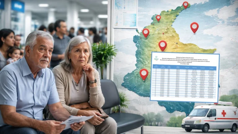 Así quedó el nuevo mapa de EPS en Colombia Nueva EPS concentra la mayor carga de traslados de pacientes