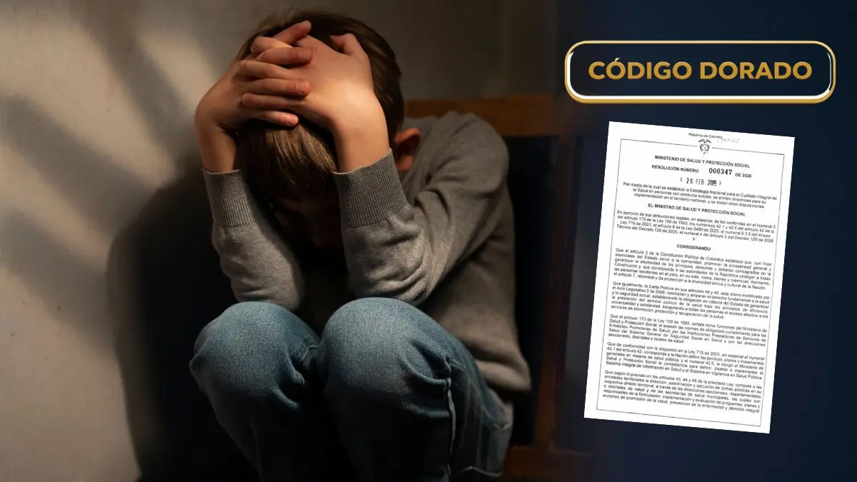 Código Dorado en Colombia así quedan las responsabilidades de EPS e IPS con la nueva ruta para conducta suicida - Resolución 0347 de 2026