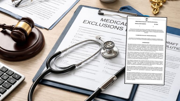 Minsalud alista resolución para actualizar a 117 las exclusiones en salud financiadas con recursos públicos