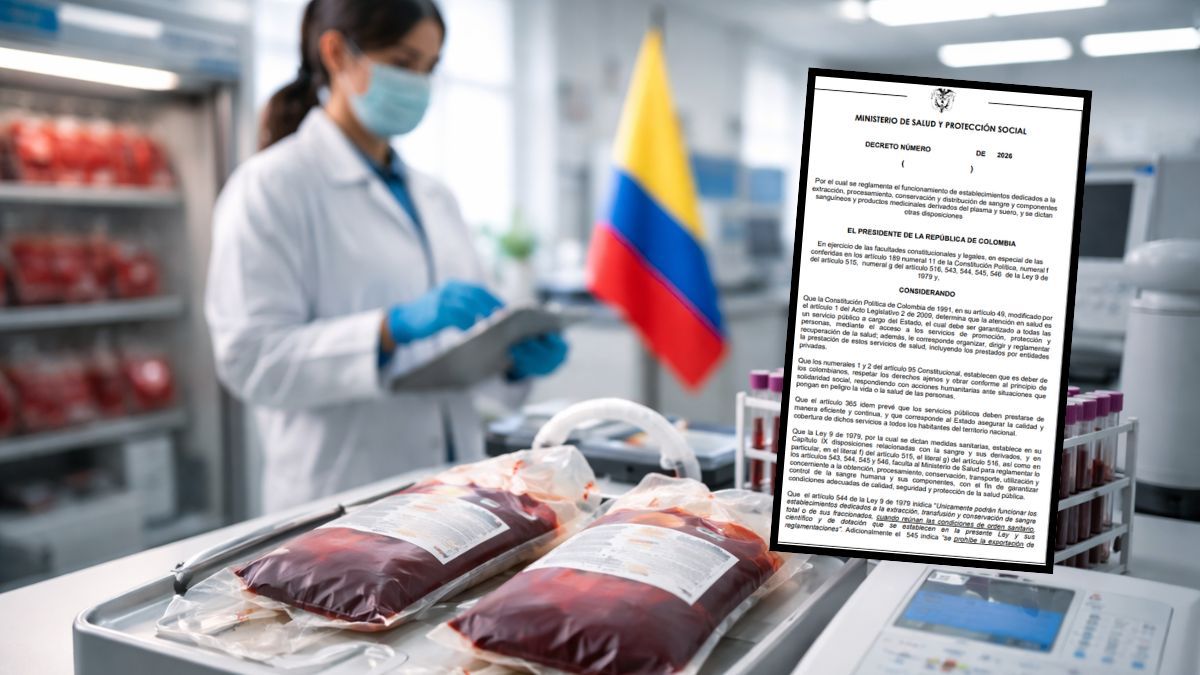 Proyecto de decreto fija nuevas obligaciones para bancos de sangre lo que deben saber las EPS