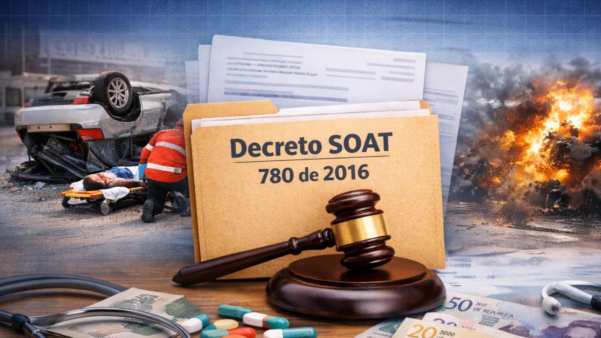 Proyecto de decreto sobre SOAT plantea auditoría única y cambia el trámite de pagos a víctimas de accidentes y eventos terroristas